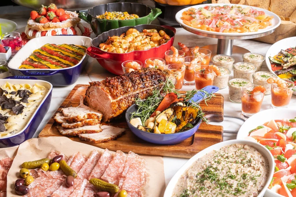 Hotel Food Supplier Lunch Buffet